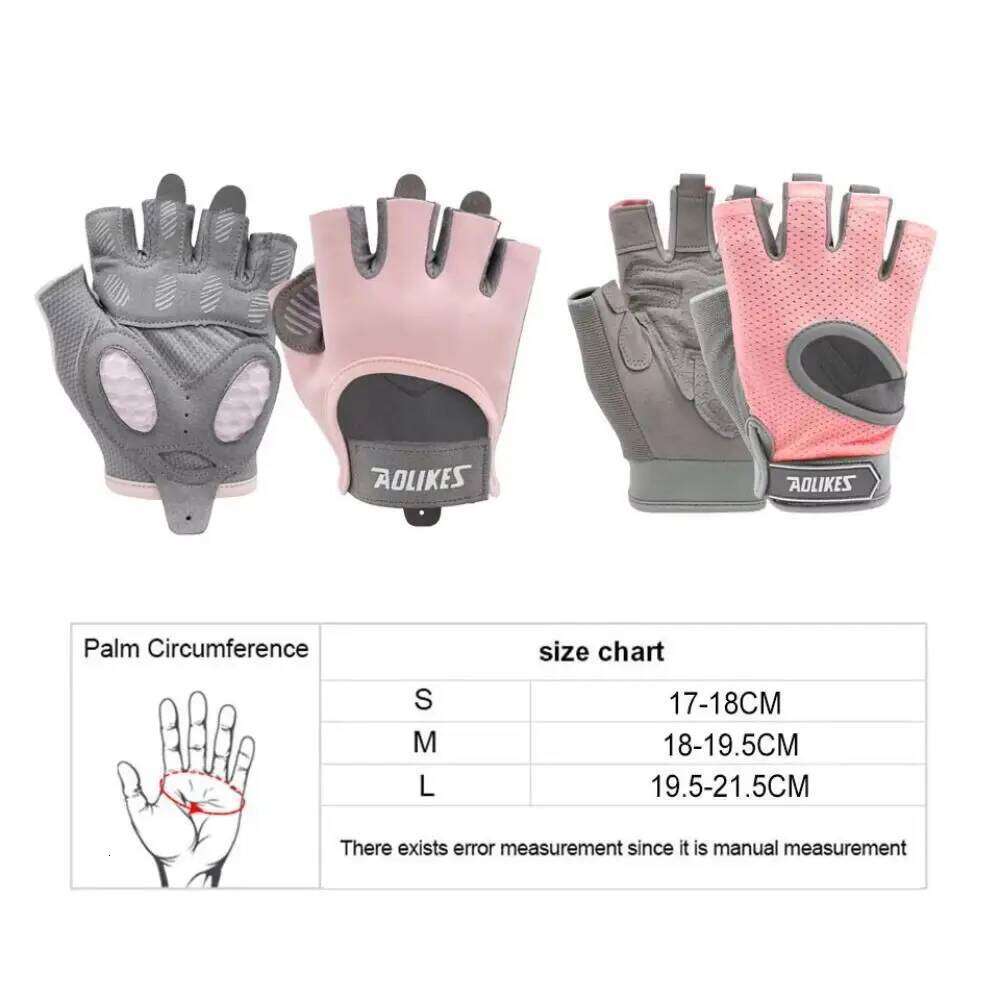 New Nylon Protective Fitness Half-finger Wear-resistant Yoga Breathable Non-slip Ridding Gloves Women Men Y260115