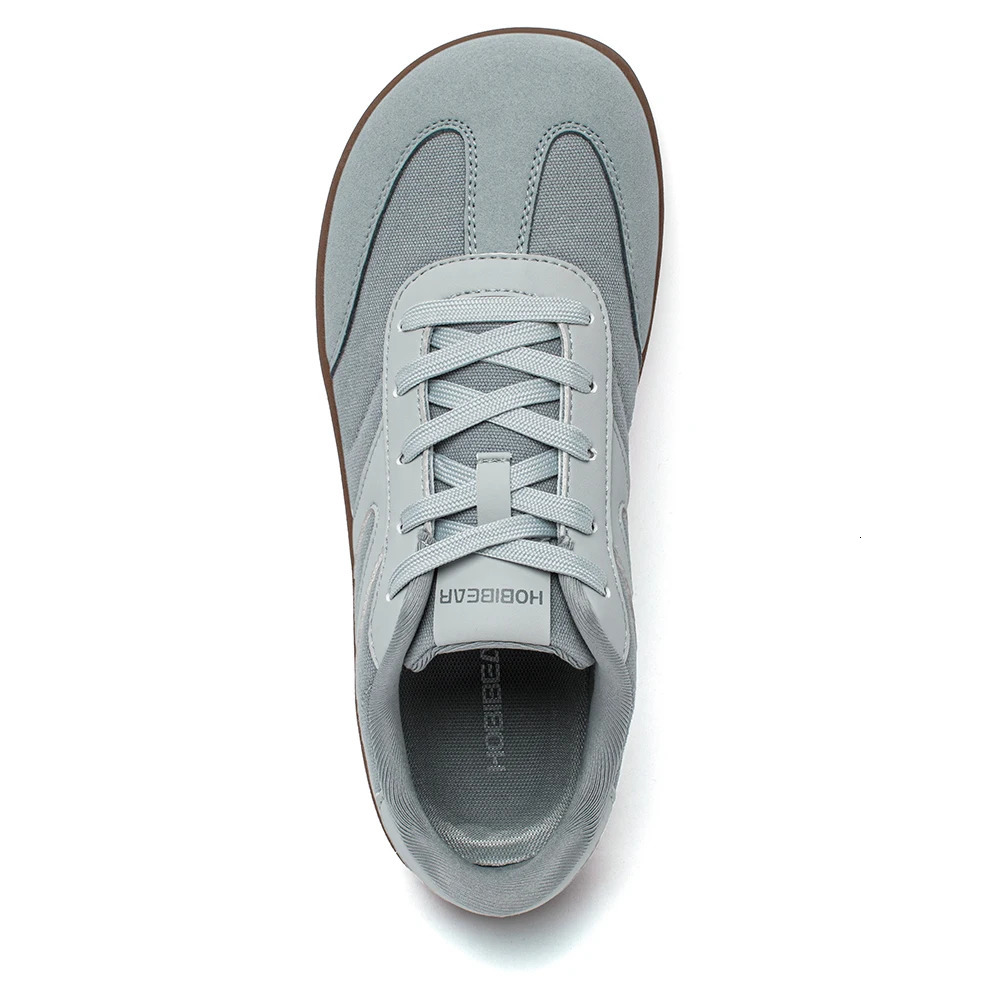 HOBIBEAR Barefoot Wide Toe Sneakers Unisex Zero Drop Minimalist Canvas Shoes Non Slip Lace Up Walking Sneaker 260106