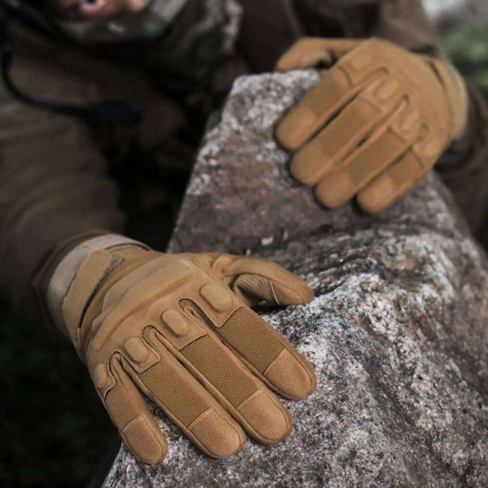 1 Pair of Sports gloves,Military , Sports, Cycling, Outdoor Fitness, All Finger Gloves, Nylon Gloves Y260115