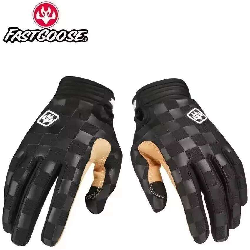 FASTGOOSE Thin Full-Finger Motocross Motorcycle Rider Gloves Perfect for Spring Summer & Autumn Cycling Sweat Absorbing ComfortT Y260115