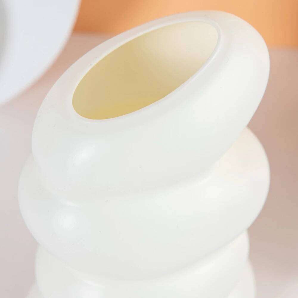 Plastic Vase Imitation Ceramic Flowers Pots Wedding Home Room Outdoor Table DIY Gift Bonsai Festival Yard Garden Decor C260116