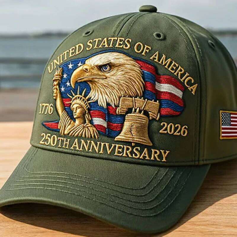 Usmc 250th Anniversary Eagle Retro Washed Baseball Niche Fashion Embroidered Gorras Casual Fishing Hat Unisex Y260115