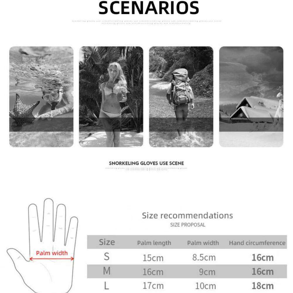 Diving Surfing Thin 1.5mm Neoprene Wear-resistant Non-slip Snorkeling Drifting Winter Swimming Paddle Board Water Gloves Y260115