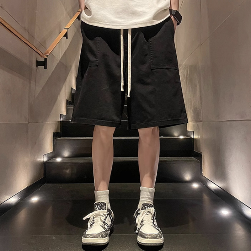 Men's New Casual Cargo Shorts for Spring, Summer & Autumn, Breathable & Versatile, Teen's American Retro Style 5-inch Shorts