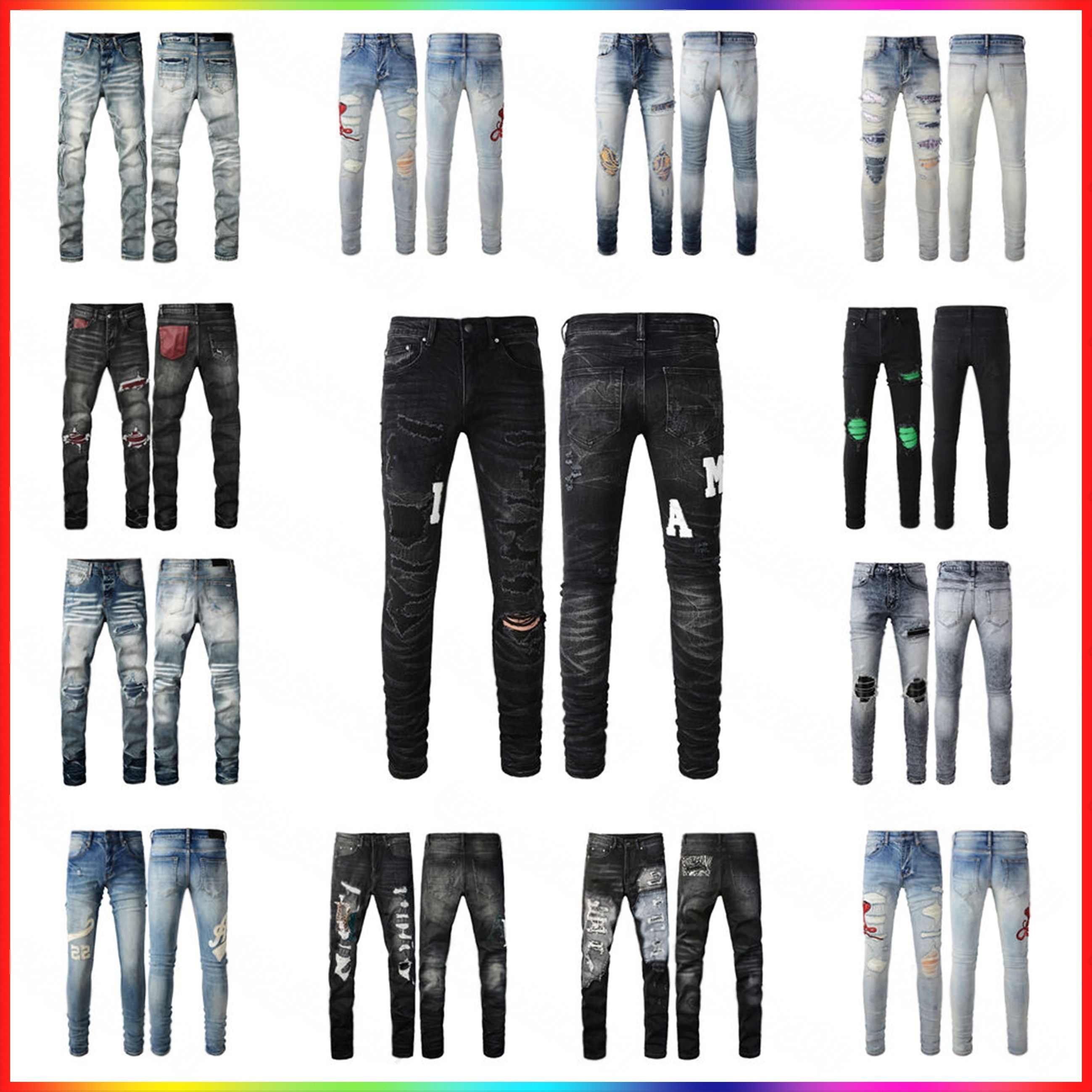 5A Men Designer Jea… - image