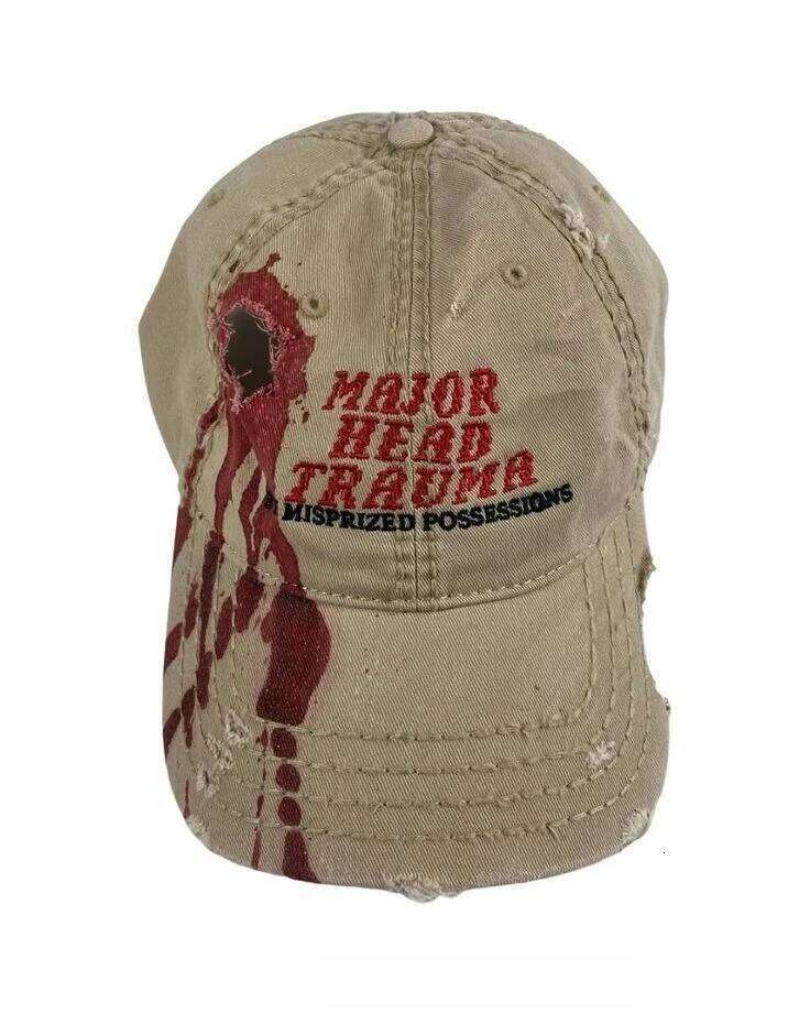 Originales Gorras para hombres3d Embroidery Unique Retro Camo Baseball Hat y2k Hip Hop Punk Holes tie-dye Unisex Peaked Cap Y260115