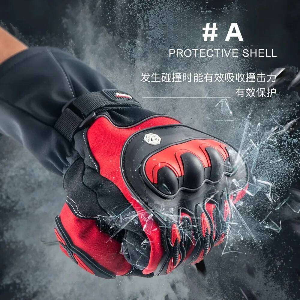 Winter Warm Commuter Off-Road Motorcycle Protective Outdoor Travel Bicycle Gloves Y260115