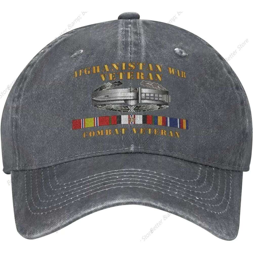 Afghanistan War Combat Veteran Baseball Caps Unisex Adjustable Sun Hat Can Be Washed Leisure Dad Hats Y260115