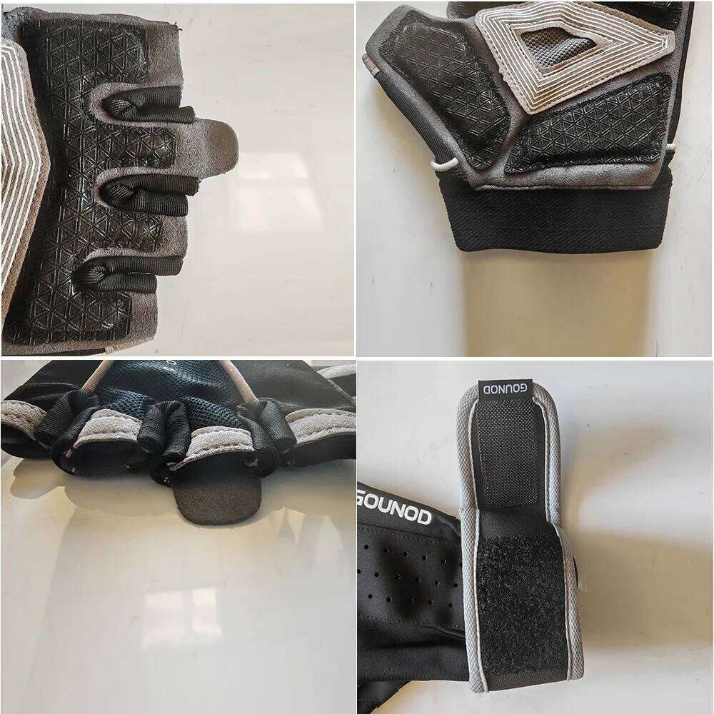 Men and Women Breathable Weight Lifting Half Finger Padded Gloves Cycling Fitness Shock Absorption Non-Slip Gym Workout Glove Y260115