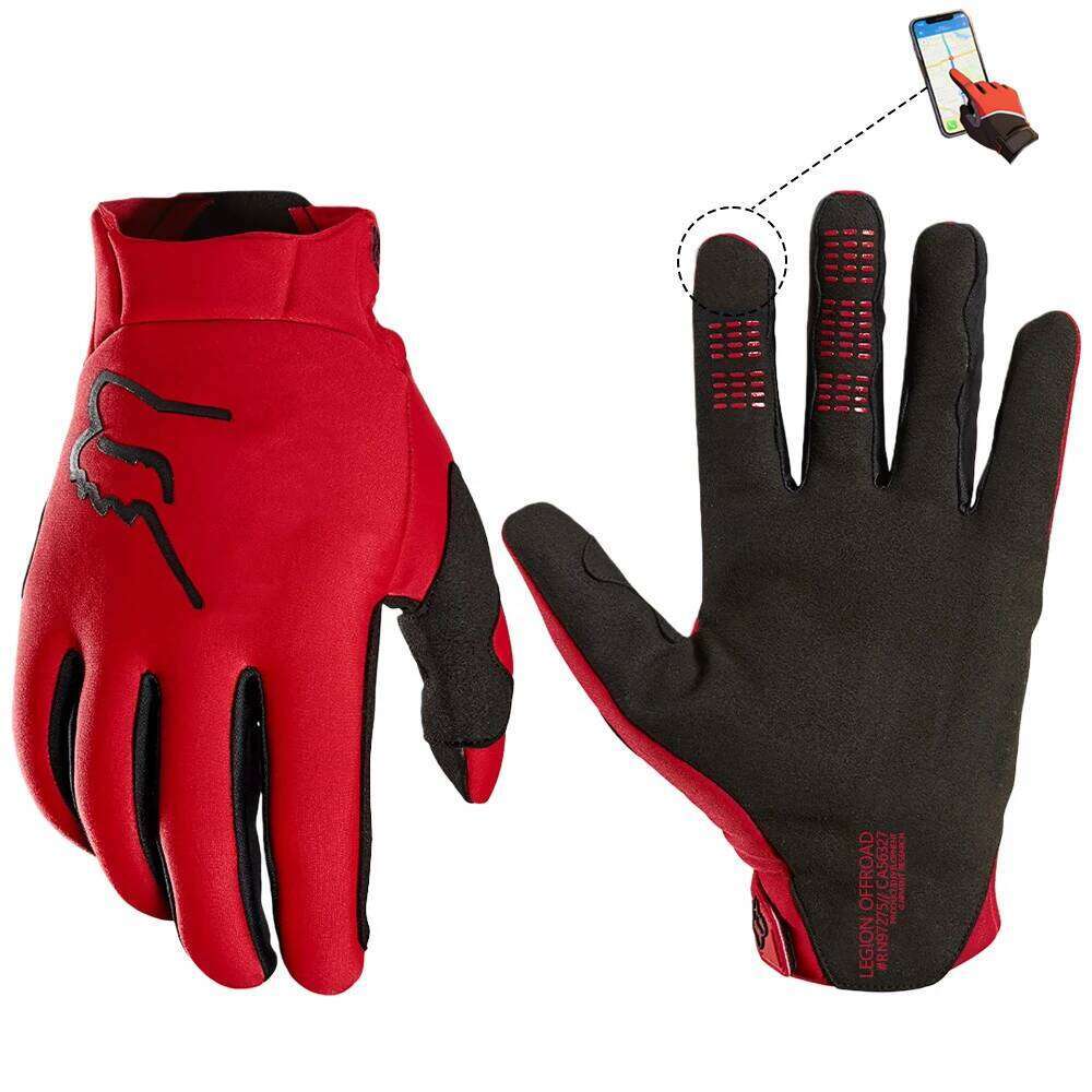 Touchscreen-Enabled Keep Warm Man Woman Cycling Motorcycle Fashion Winter Sports Accessories Non-Slip Gloves Y260115