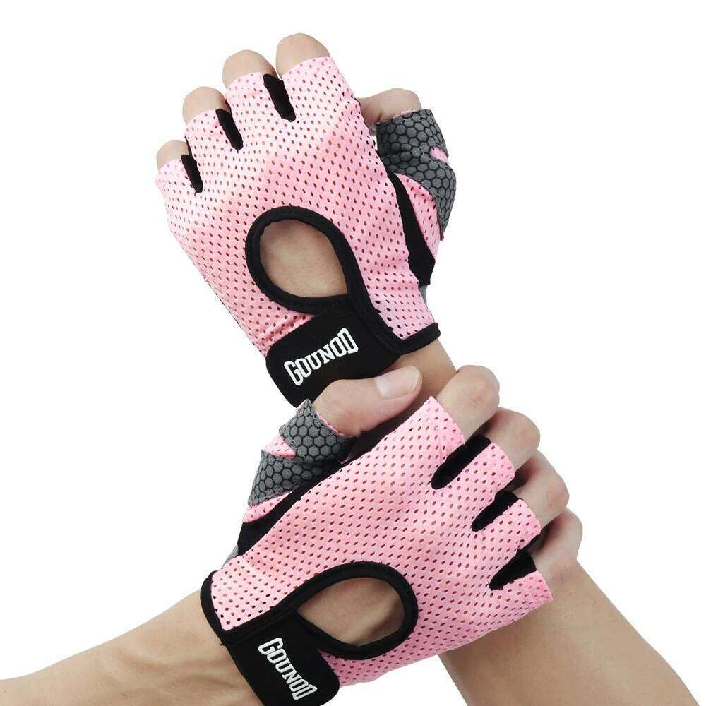1Pair Weight Lifting Full Palm Protection,Workout Gloves Gym,Cycling,Exercise,Breathable,Lightweight for Mens Women Y260115