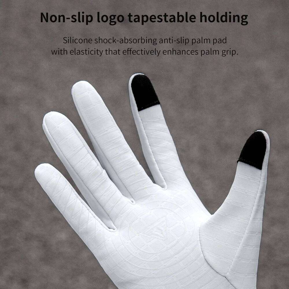 TOSUOD Shock-Absorbing Full Finger Cycling Gloves, Breathable Padded Bike Gloves for Road MTB Bicycle Men Women Spring Fall Y260115