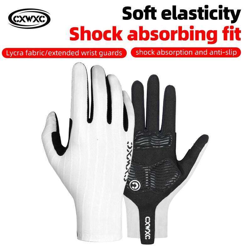 CXWXC Cycling Full Finger Bicycle Sports Gloves Men Women Touch Screen Breathable Gym Motorcycle Camping Hiking Mittens Y260115