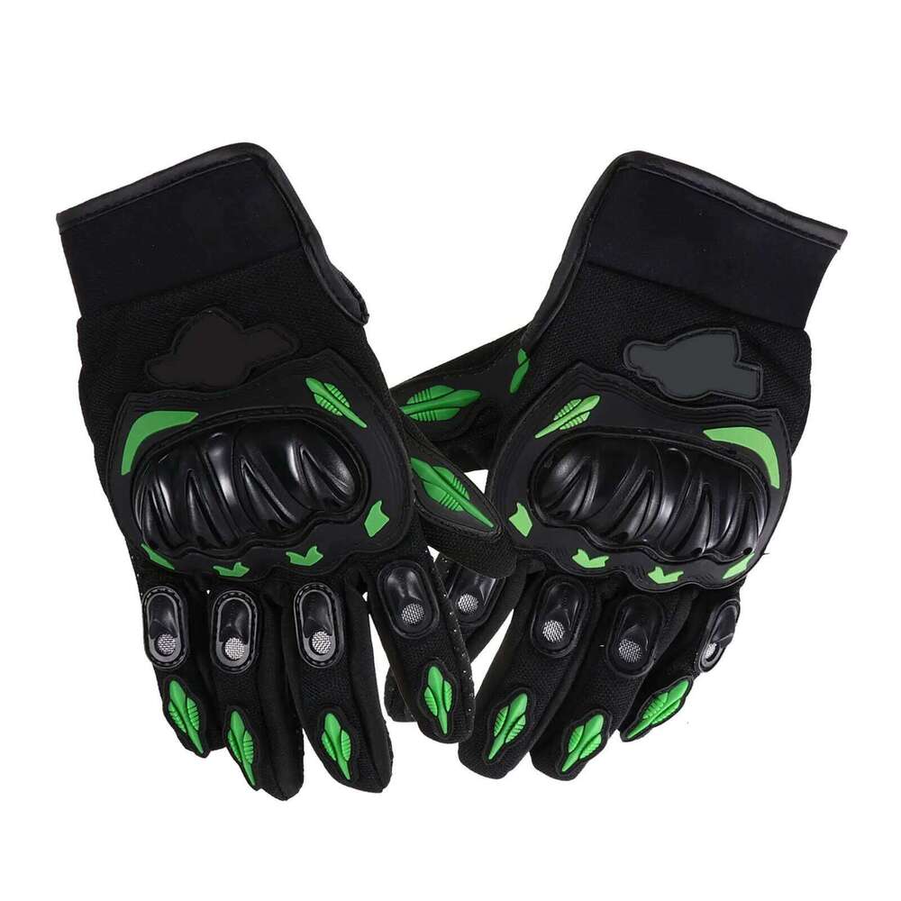 1 Pair Cycling High Elastic Full Finger Motorcycle Riding Windproof Outdoor Sports Protection Bike Gloves Y260115