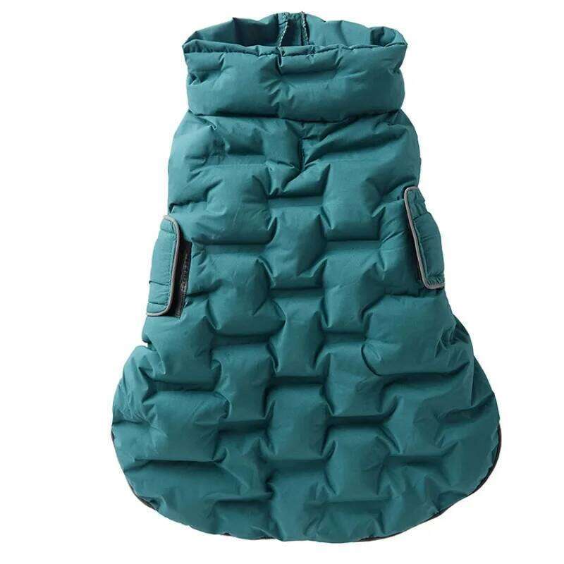 Windproof Warm Coat Comfortable Soft Jacket Cold and Wind-resistant Down-like Cotton-padded Dog Apparel 26Y0116