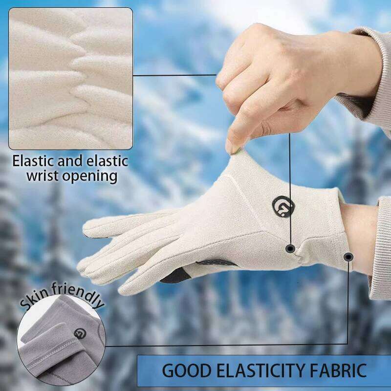 Winter Gloves, Touch Screen Anti-Slip Warm Liners Cycling Biking Sporting Driving Skiing for Men Women Y260115