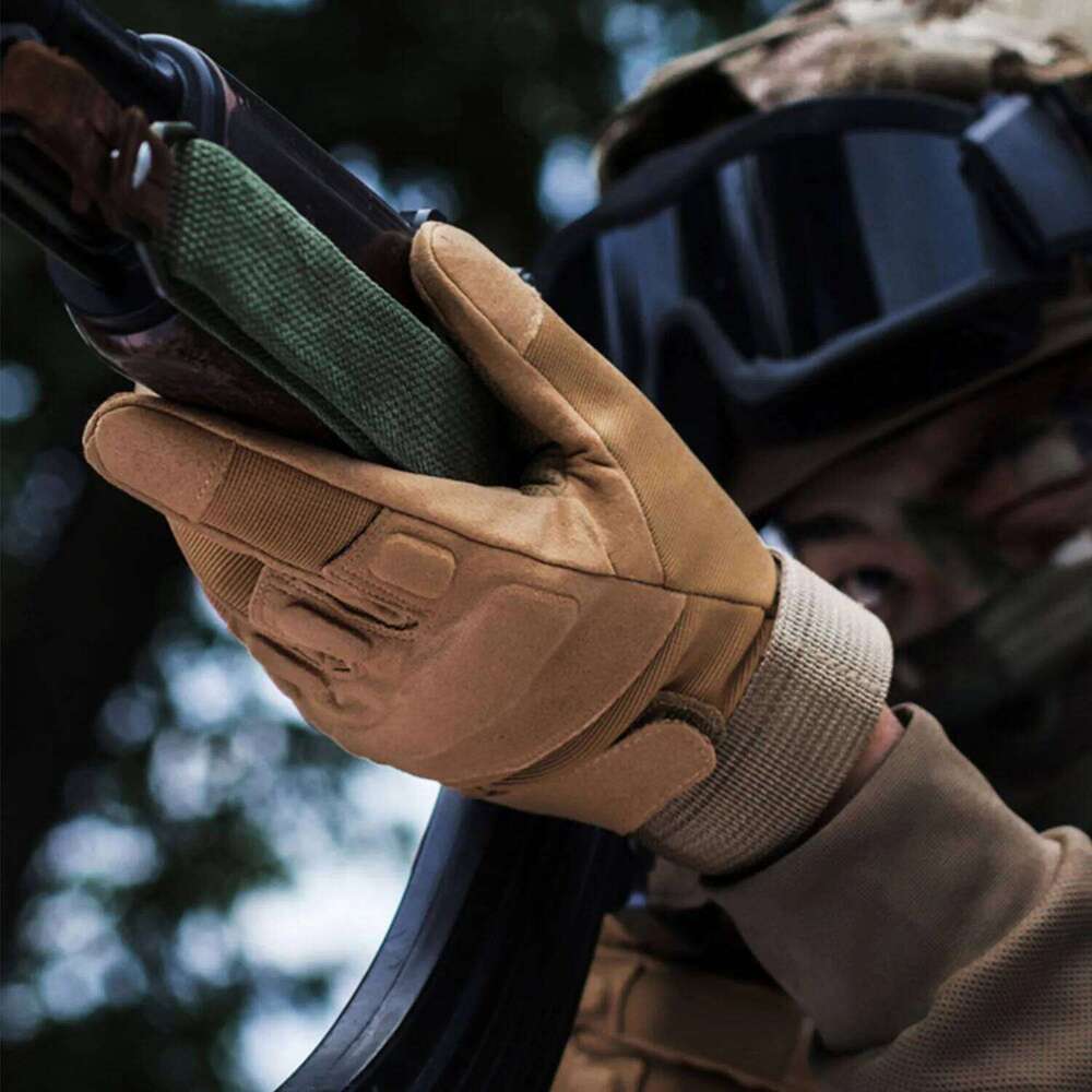 1 Pair of Sports gloves,Military , Sports, Cycling, Outdoor Fitness, All Finger Gloves, Nylon Gloves Y260115