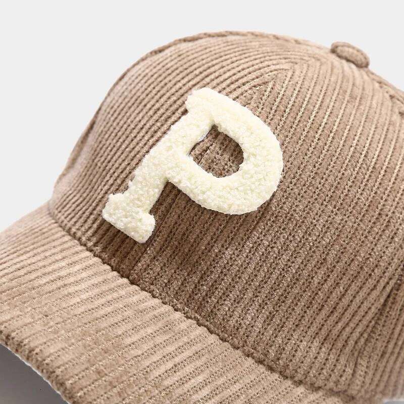 2025 Autumn Winter Outdoor Baseball Letter P Embroidery Men's Women's Snapback Hat Adjustable Cool Casual Caps Unisex Y260115