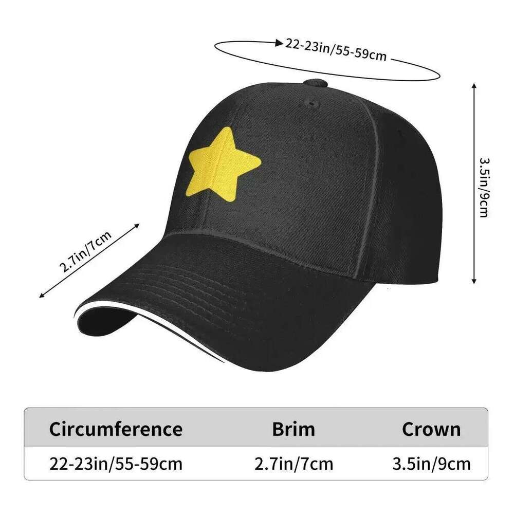 New Steven Universe Star Baseball Cap Golf Kids Fluffy Anime Women's Hat 2023 Men's Y260115