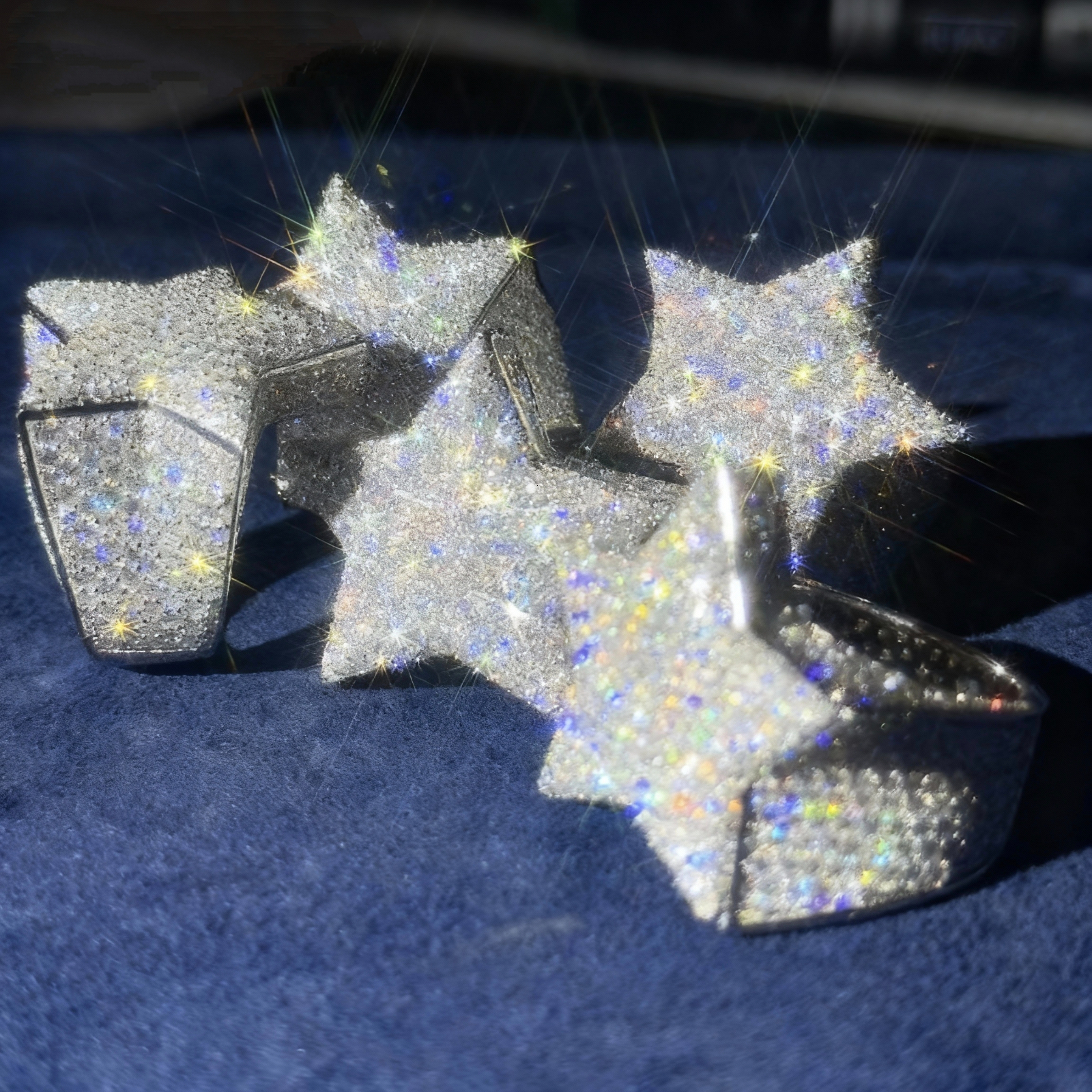 Fashion Design 925 Silver Iced Out Moissanite Diamond Mens Cuban Diamond 18k Gold Plated Ring for Hiphop Life Jewelry