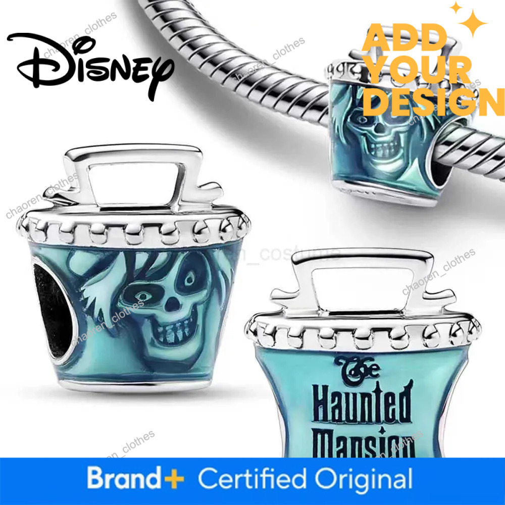 Disney 925 Silver DIY Beads Jewelry Charms Bracelet Mickey Minnie Princess Pumpkin Stitch Spiderman Marvel Twinkle Pandora Cute H251220