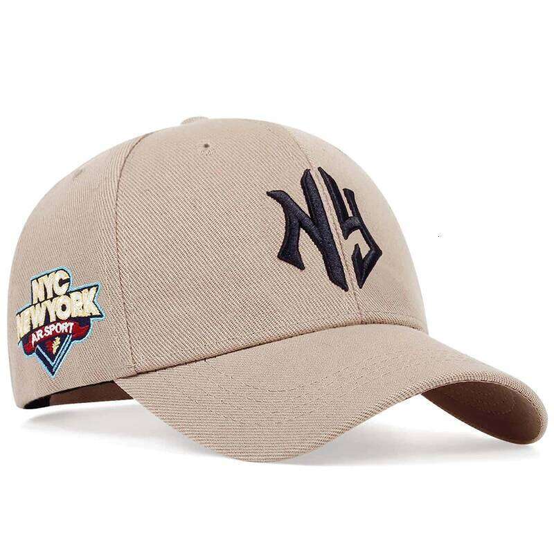 Unisex Letter NG Embroidery Side NYC NEW WORK Baseball Caps Spring and Autumn Outdoor Adjustable Casual Hats Sunscreen Hat Y260115