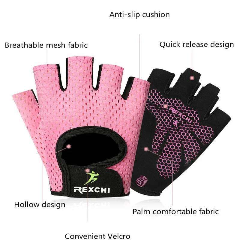 Professional Fitness Gloves Non-Slip Yoga Sports Half Refers To Male And Female Power Lifters Protect The Bicycle Accessories Y260115