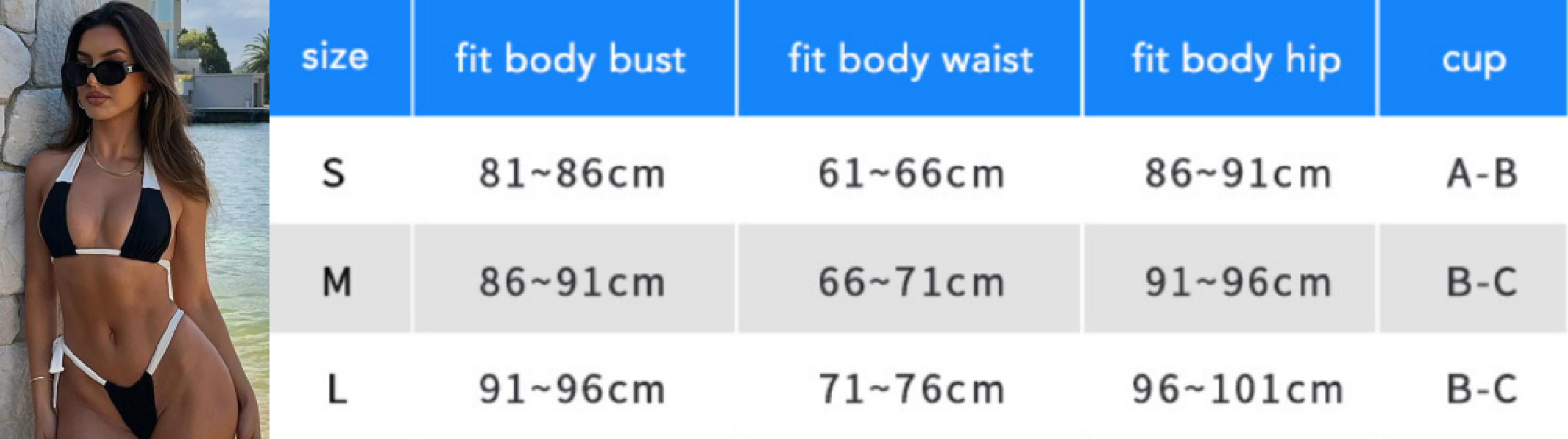 Women's Swimwear Sexy Push Up Bikini Set Solid Black White Biquini Swimsuit Thong Summer Brazilian One Piece Suit Beachwear