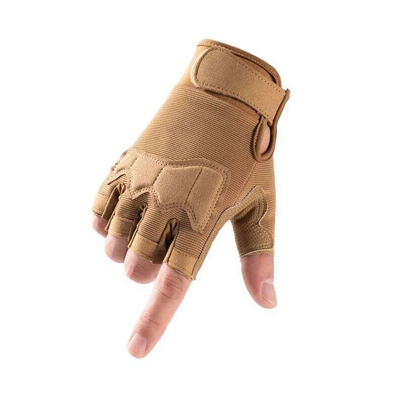 Men & WomenHalf Finger Cycling Gloves - Non-slip, durable tactical gloves for outdoor sports, training and fitness Y260115