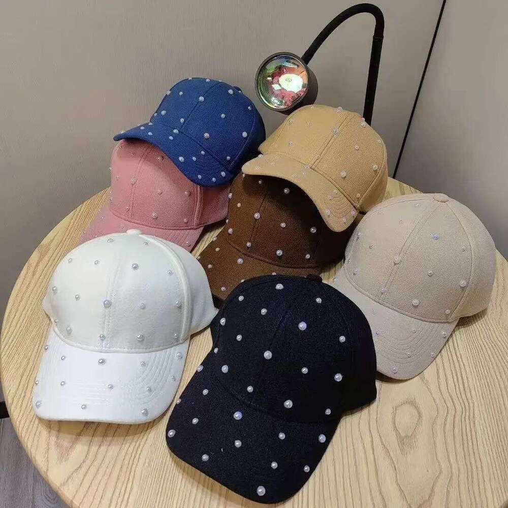 Fashion Pearl Elegant Baseball Cap For Women Outdoor Casual Sun Protection Bones Hat Gorras Casquette Y260115