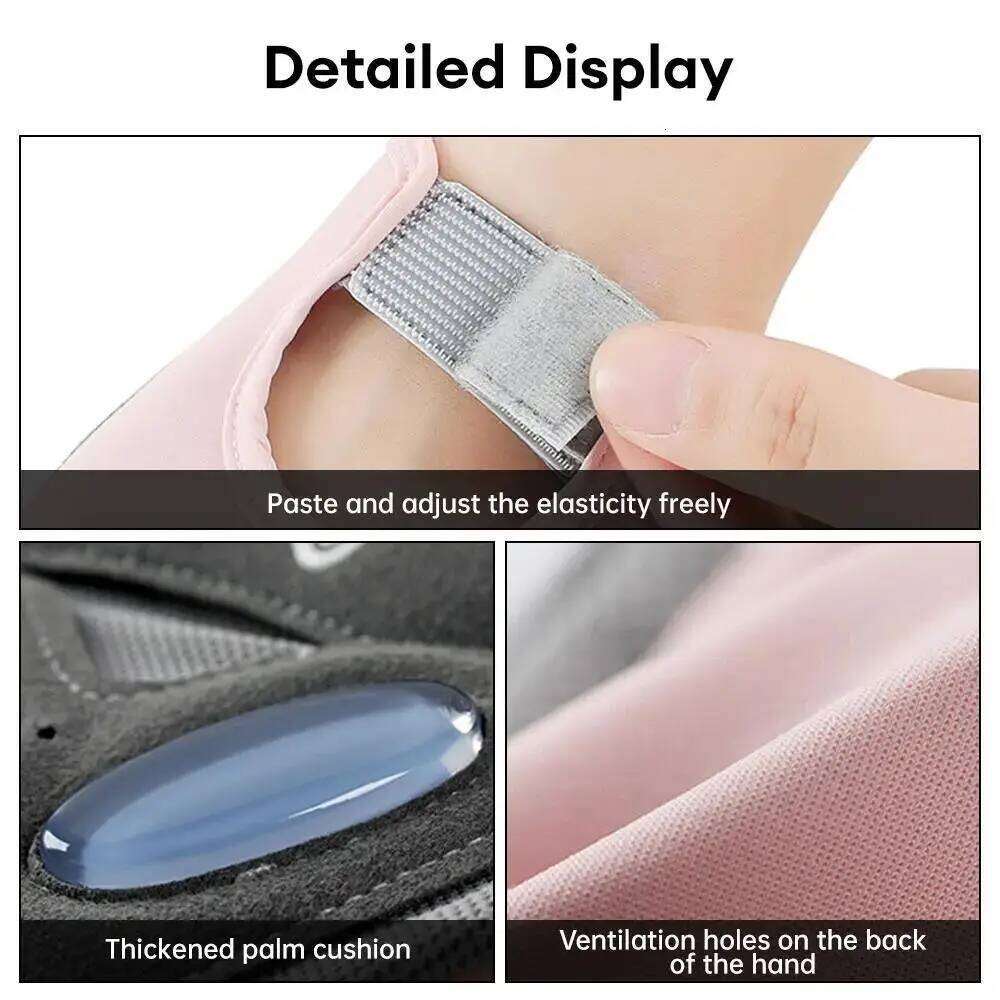 1 Pair Sports Fitness Glove Gym Body Building Training Weight Lifting Exercise Slip-Resistant Gloves for Women Men Yoga gloves Y260115