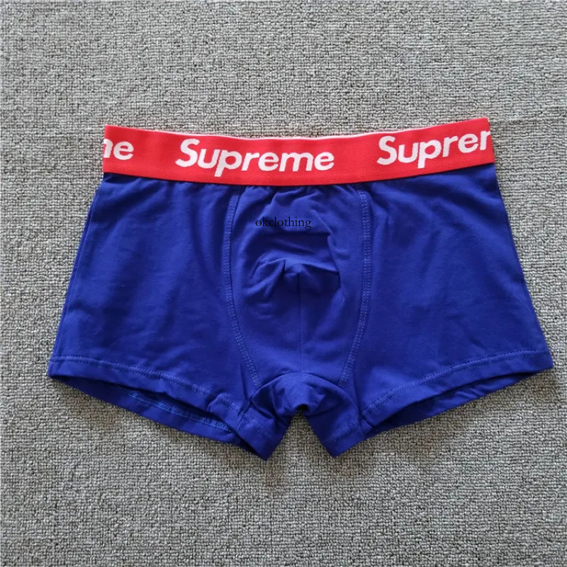 Supremely Mens Underwear 5 Pieces/Men's Briefs Letter Fashion Classic Designer Men's Quadrangle Underwear Cotton Shorts For Men 962