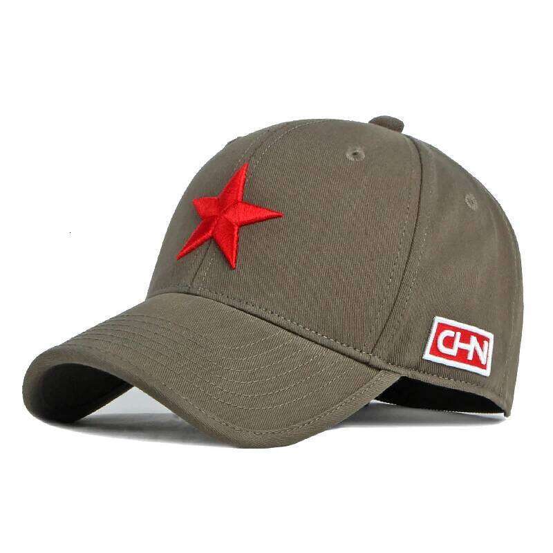 Summer Autumn Baseball Sun Snapback Hat Embroidery Red Star for Women Men Adjustable Top UV Protection Peaked Cap Breathable Y260115