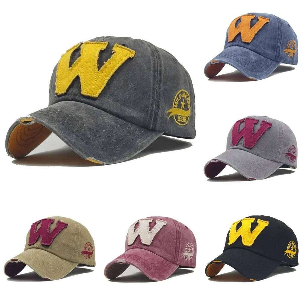 Letter Baseball Fashion Adjustable Cotton Snapback Dad Hat Unisex Outdoor Sun Visor Hip Hop Cap for Men Women Y260115