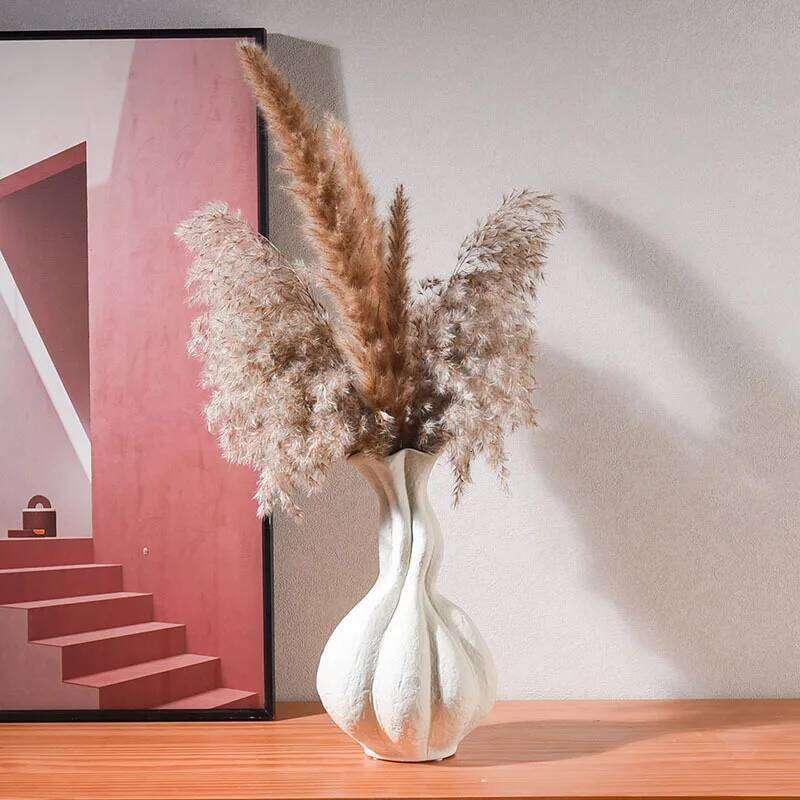 Room Art Ceramic Desktop Flower Arrangement Vases Home Decor Ornaments Soft Decoration Matching C260116