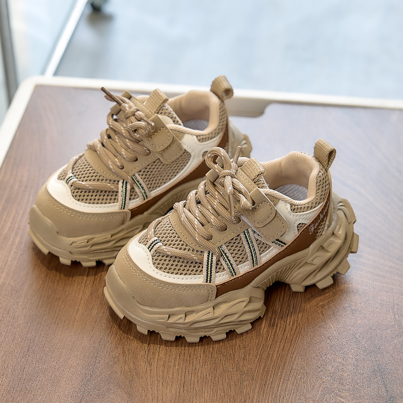 Size 22-30 kids shoes Baby Toddler Shoes For Boys Girls Breathable Mesh Little Kids Casual Sneakers Non-slip Children Sport Shoes tenis