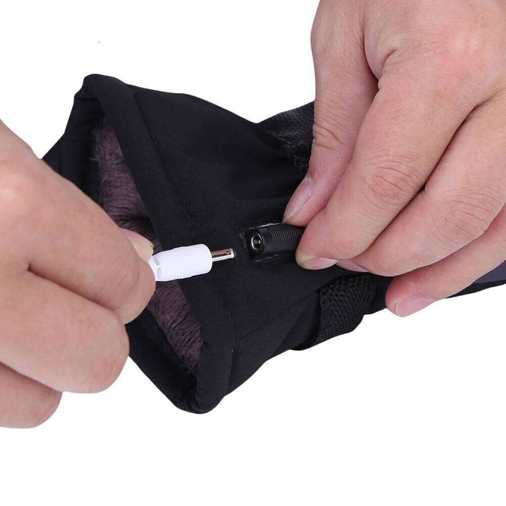 Electric Heating USB Charging Hand Warmer Gloves Waterproof 3 Gear Temperature for Climbing Hiking Cycling Y260115