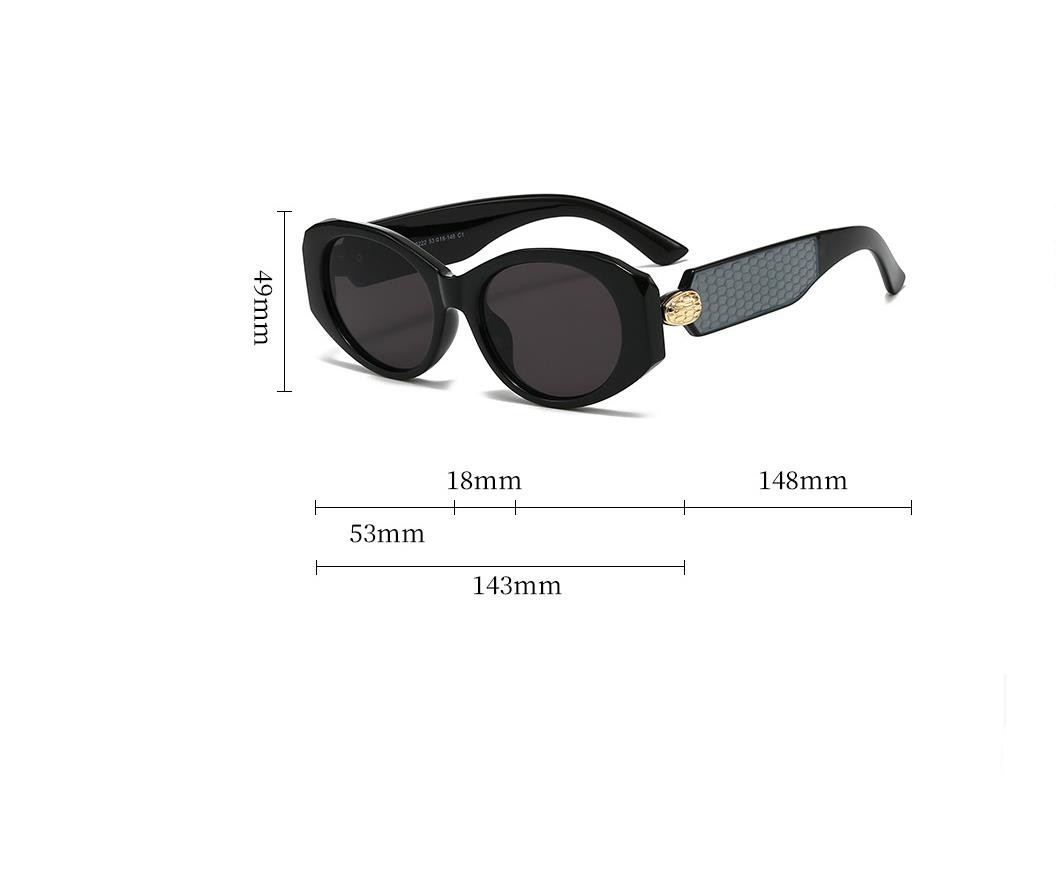 Designer Sunglasses For Women Men Sunglasses Polarized Sunglasses UV400 Fashion Classic Luxury Glasses Goggle Pilot Square Frame Glasses A357