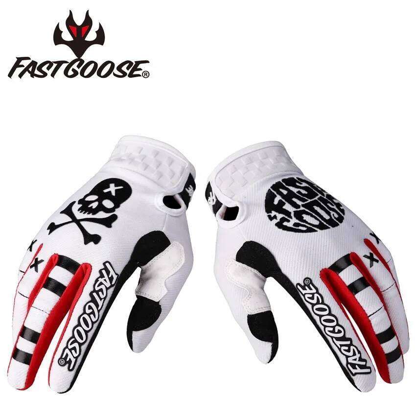 FASTGOOSE Motocross MX Motorcycle Full Finger Bike BMX MTB ATV Off Road Mountain Cycling Luvas Moto Sports Gloves Y260115