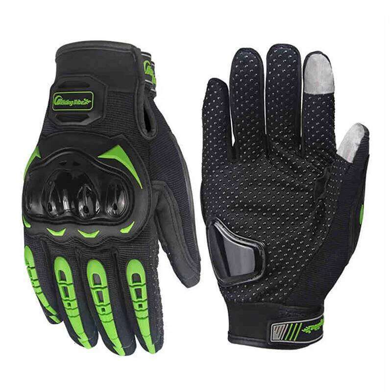 Motorcycle Full Finger Protective Breathable Motorbike Anti-slip Outdoor Moto Riding Gloves Touch Screen M-2XL Y260115