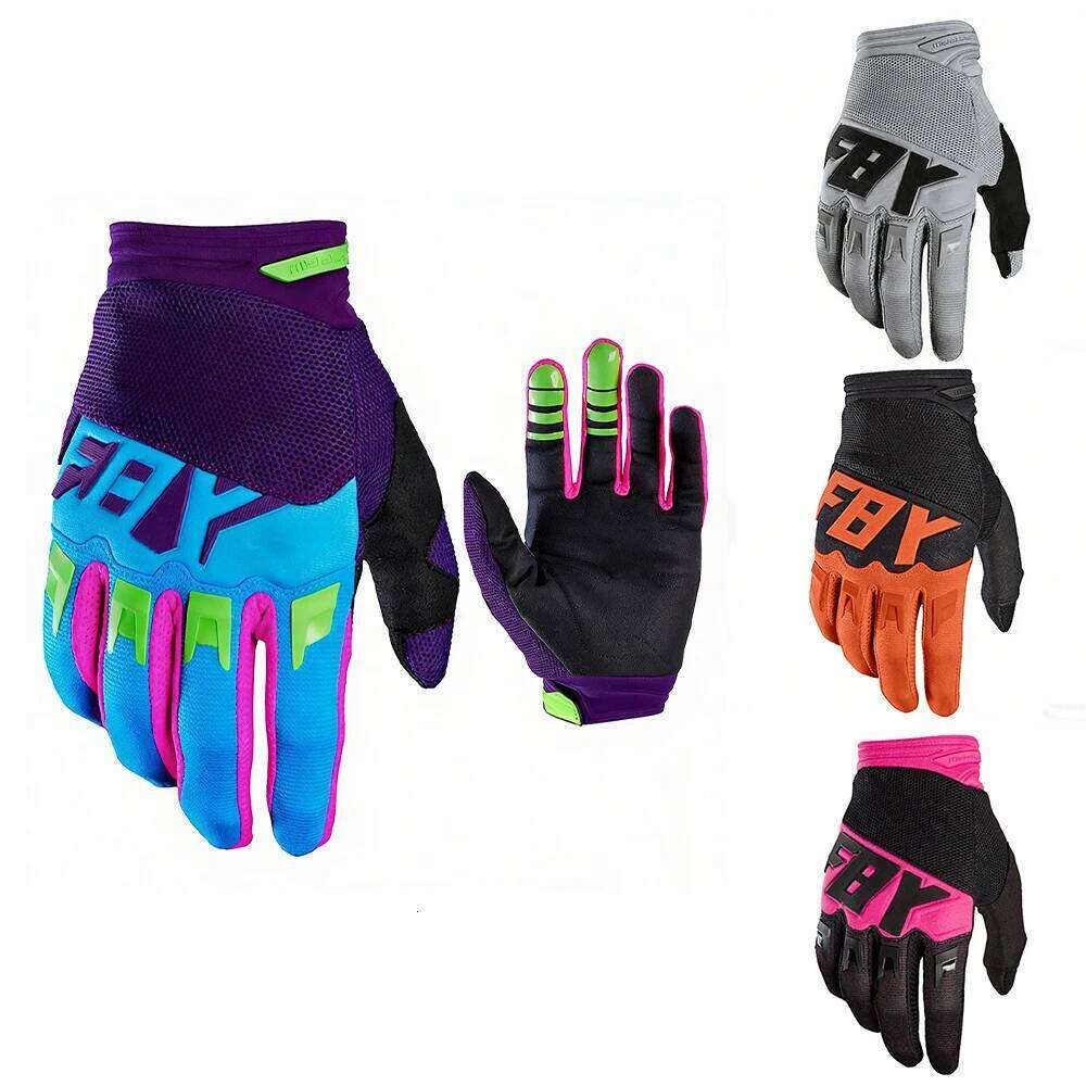 Fashion Four Seasons Glove Off-Road Cycling Accessories Gloves Windproof Anti-Slip Wear-Resistant Man Woman Sports Y260115