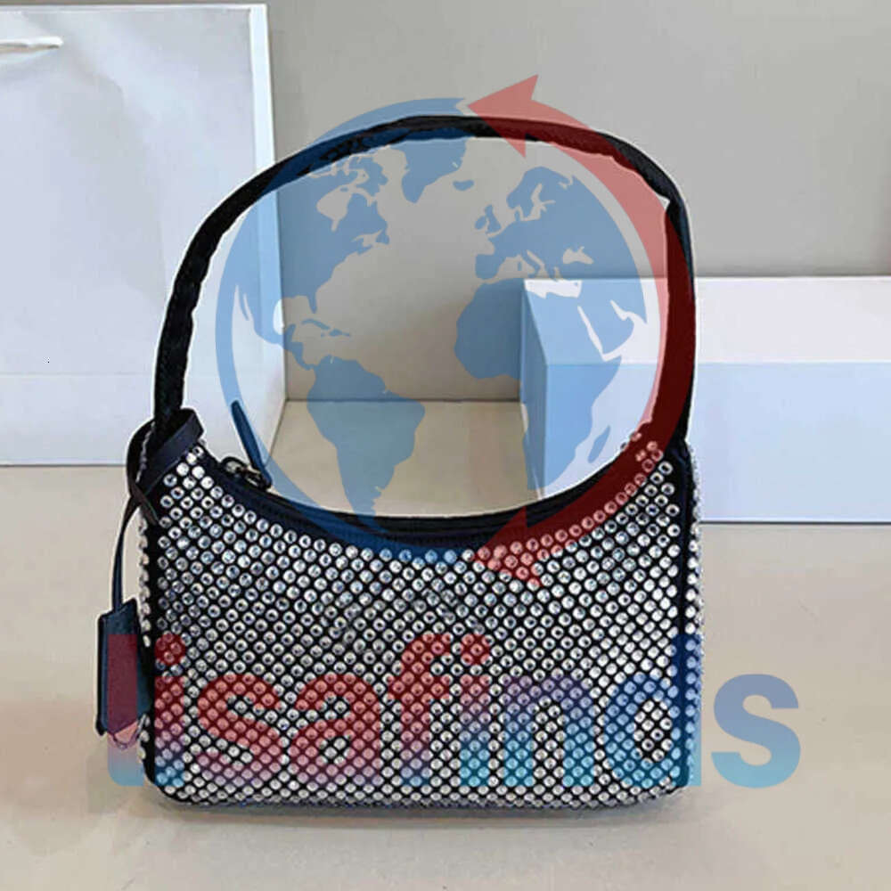 Bags 2025 Diamond Women Shoulder Bag New Handbags Summer Fashion Underarm Purses Luxury Totes Classic Shiny Handbag Zipper Multicolor