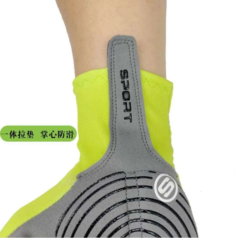 New Touch Screen Long Full Fingers Anti-slip Breathable Cycling Red Shockproof Women Men Bicycle Gloves Gel Sports Y260115