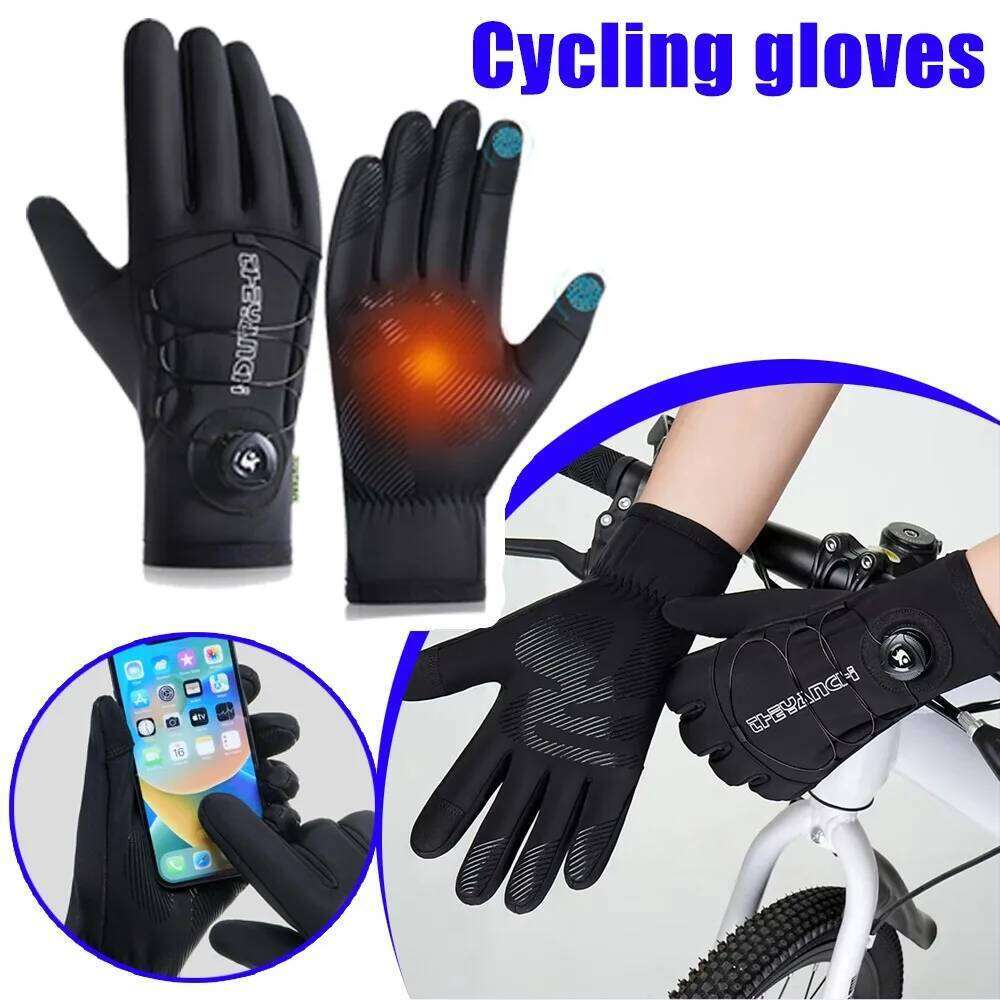 Winter Gloves Windproof and Waterproof Suitable Outdoor Activities Such As Sports Touchscreens Skiing Cycling Mountain Biking Y260115