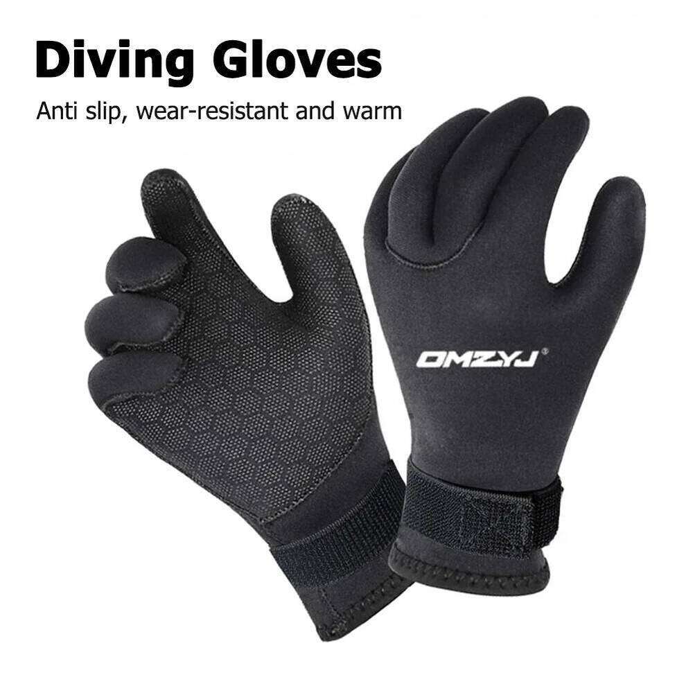 5MM 3MM Men Wetsuit Winter Gloves Scuba Snorkeling Paddling Surfing Kayaking Canoeing Spearfishing Mittens Diving Equipment Y260115