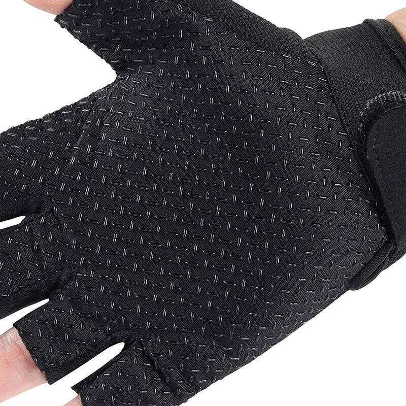 Outdoor Tactical Cycling Half Finger Breathable Bicycle Non-slip Glove Men Women Gym Gloves Shock-proof guantes Y260115