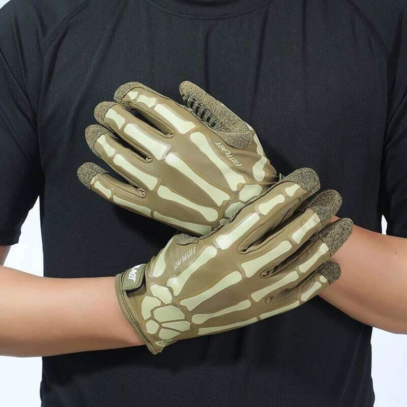 Christmas Glow-in-the-Dark Ghost Claw Two-color Tactical High-end Multi-Functional Full-finger Touch Scr MTB, Riding Gear Gloves Y260115