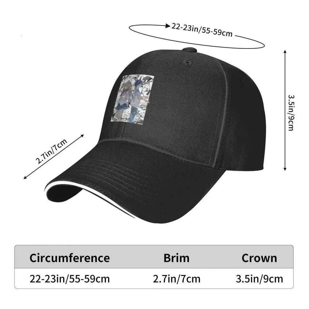 New Your Lie in April Shigatsu wa Kimi no Uso Manga StyleCap Baseball Cap black Hip Hop Rave Vintage Women Beach Fashion Men's Y260115