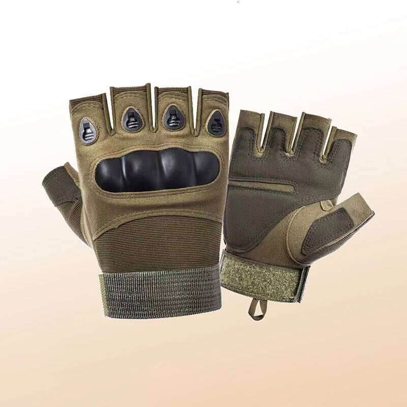Half-Finger Outdoor Hunting Tactical Gloves Training Fitness Anti-Skid Cycling Sports Breathable Wear Resistance Y260115