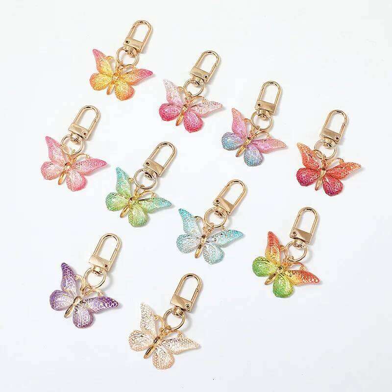 12Pc, Butterfly Key… - image
